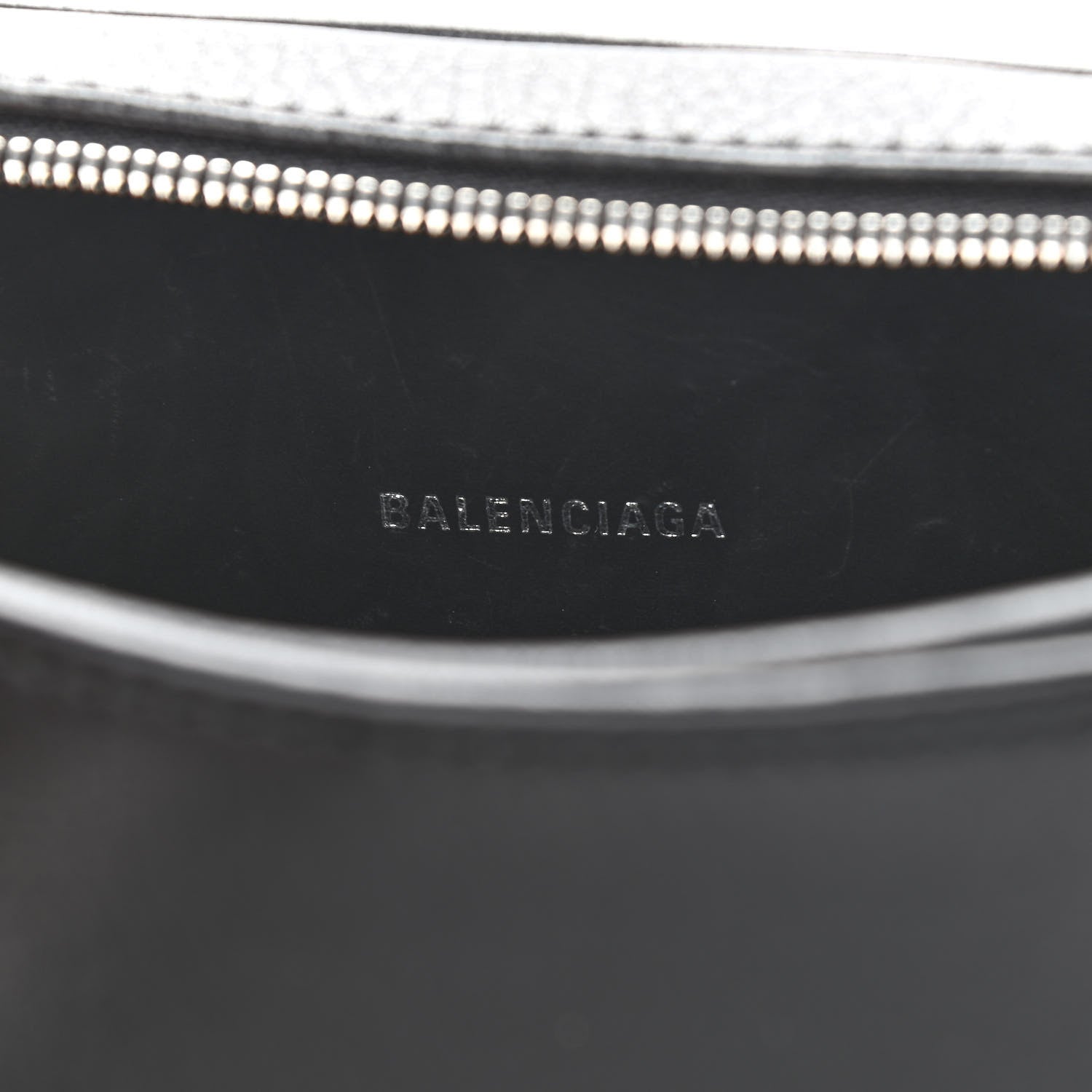 Balenciaga Calfskin Logo XS Everyday Camera Bag Black 6 of 10