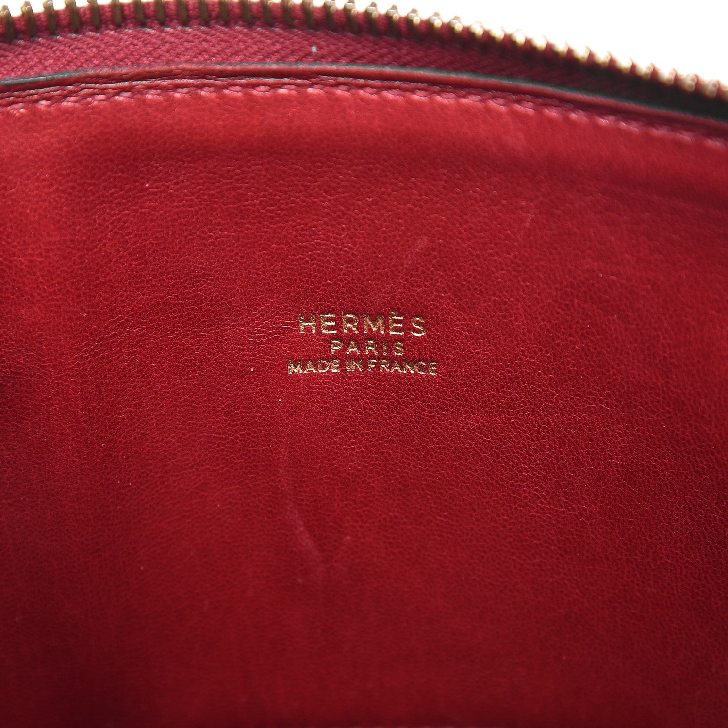 Hermes Courchevel Bolide 31 Rouge H 7 of 11
