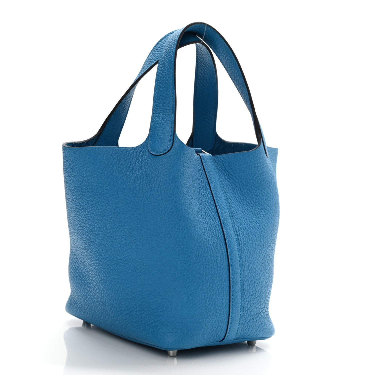 Hermes Taurillon Clemence Picotin Lock 18 PM Mykonos 3 of 10