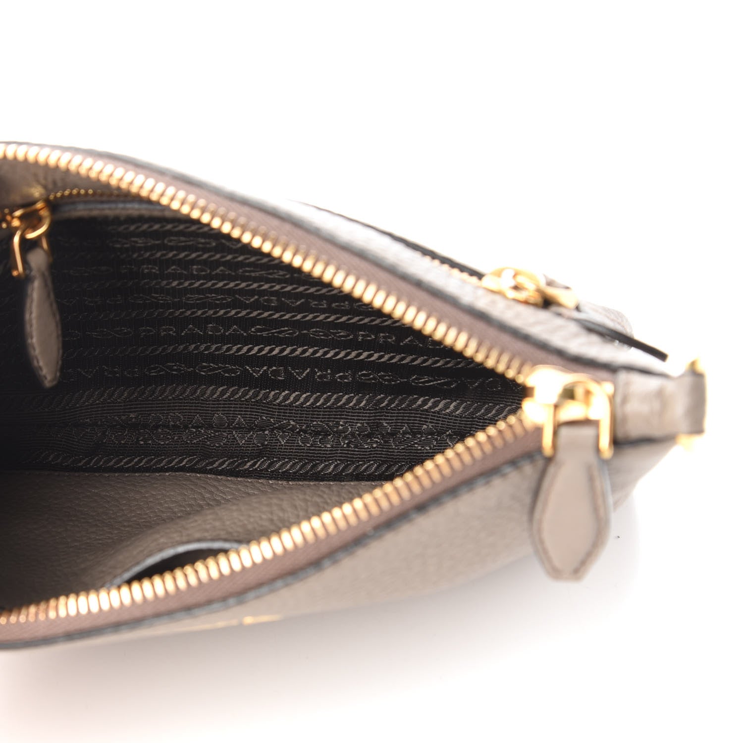 Prada Vitello Daino Crossbody Bag Argilla 5 of 9