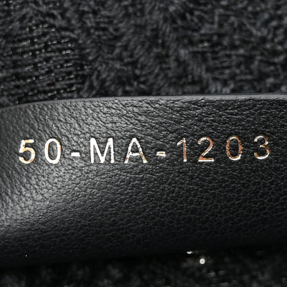 Christian Dior Embroidered 3D Macrame D-Lace Butterfly Medium Book Tote Black Multicolor 7 of 10