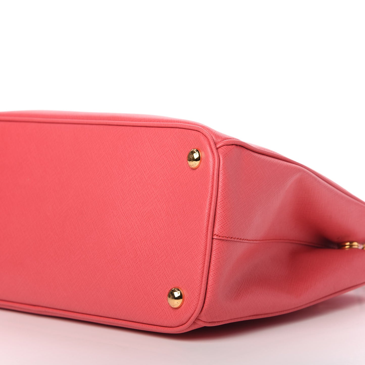 Saffiano Small Galleria Double Zip Tote Fragola