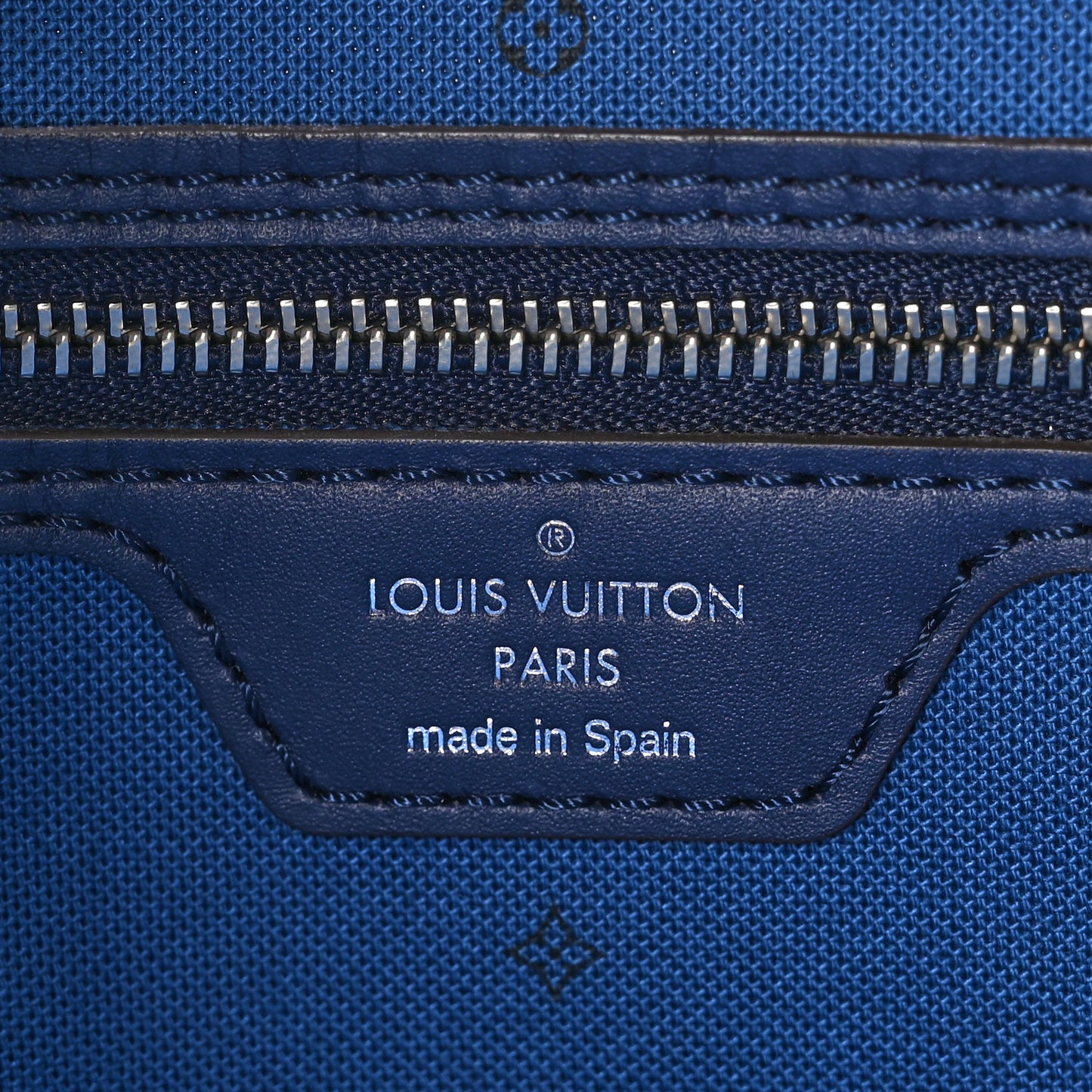 Monogram Escale Neverfull MM Blue