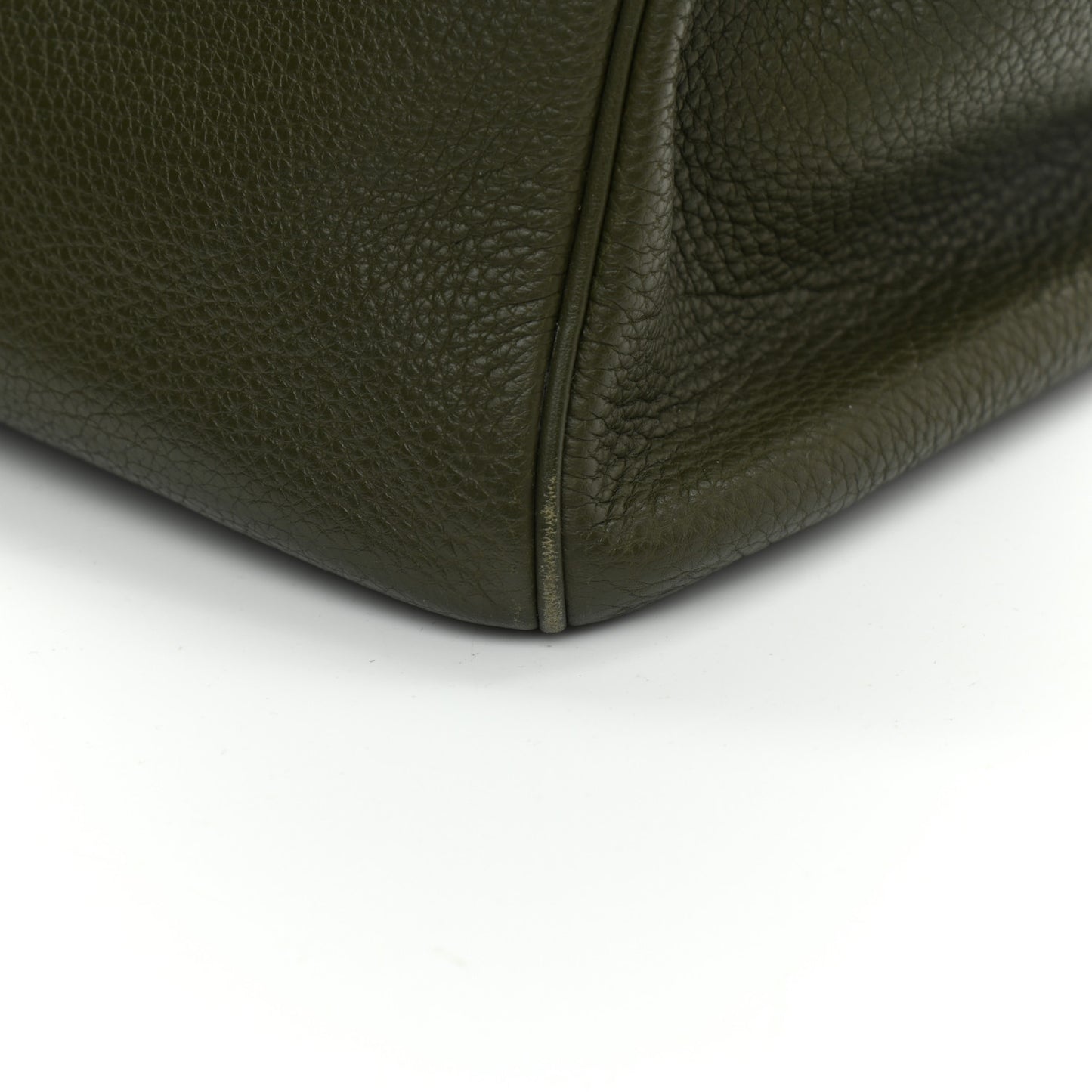 Taurillon Clemence Birkin 35 Vert Veronese