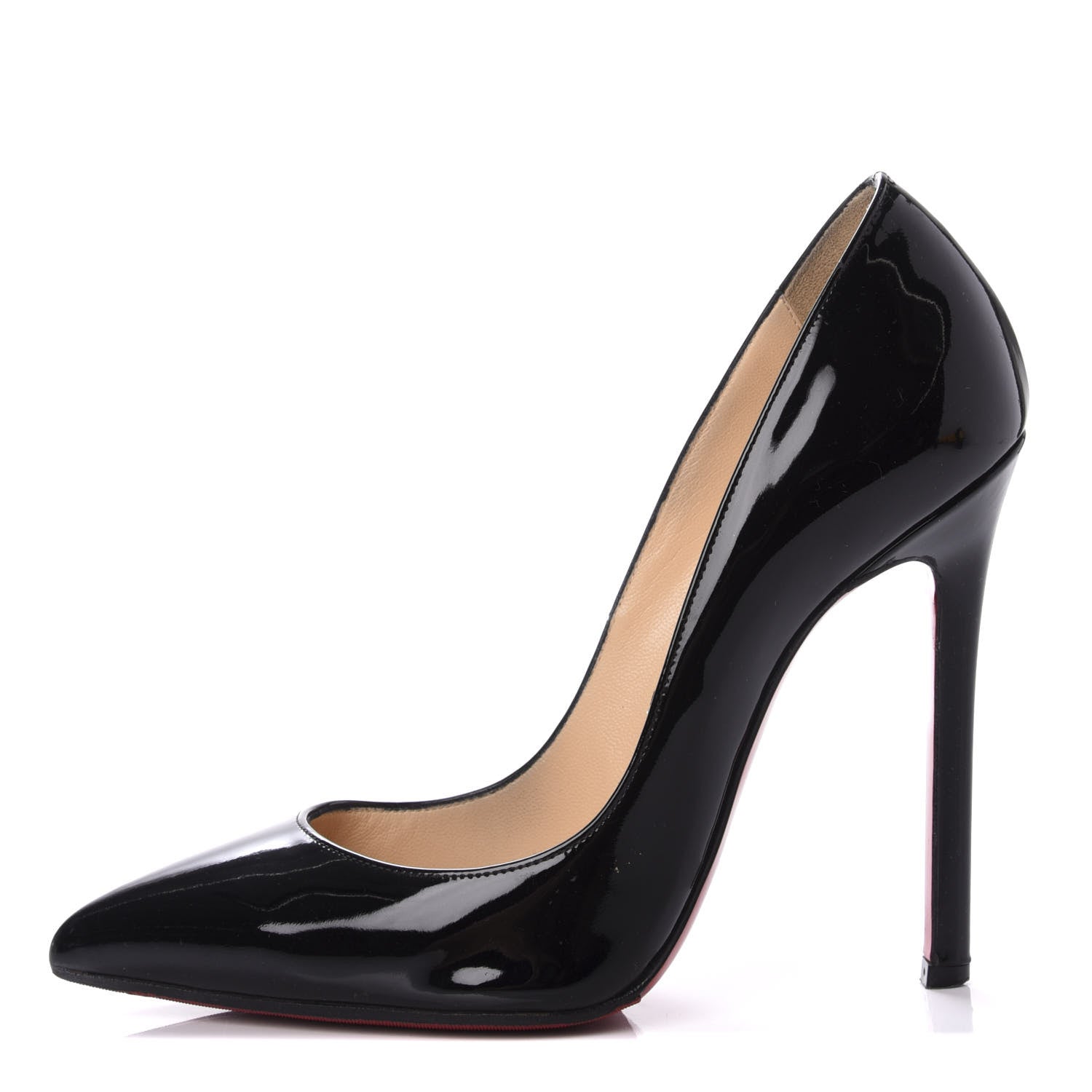 Christian Louboutin Patent Pigalle 120 Pumps 36.5 Black 1 of 9