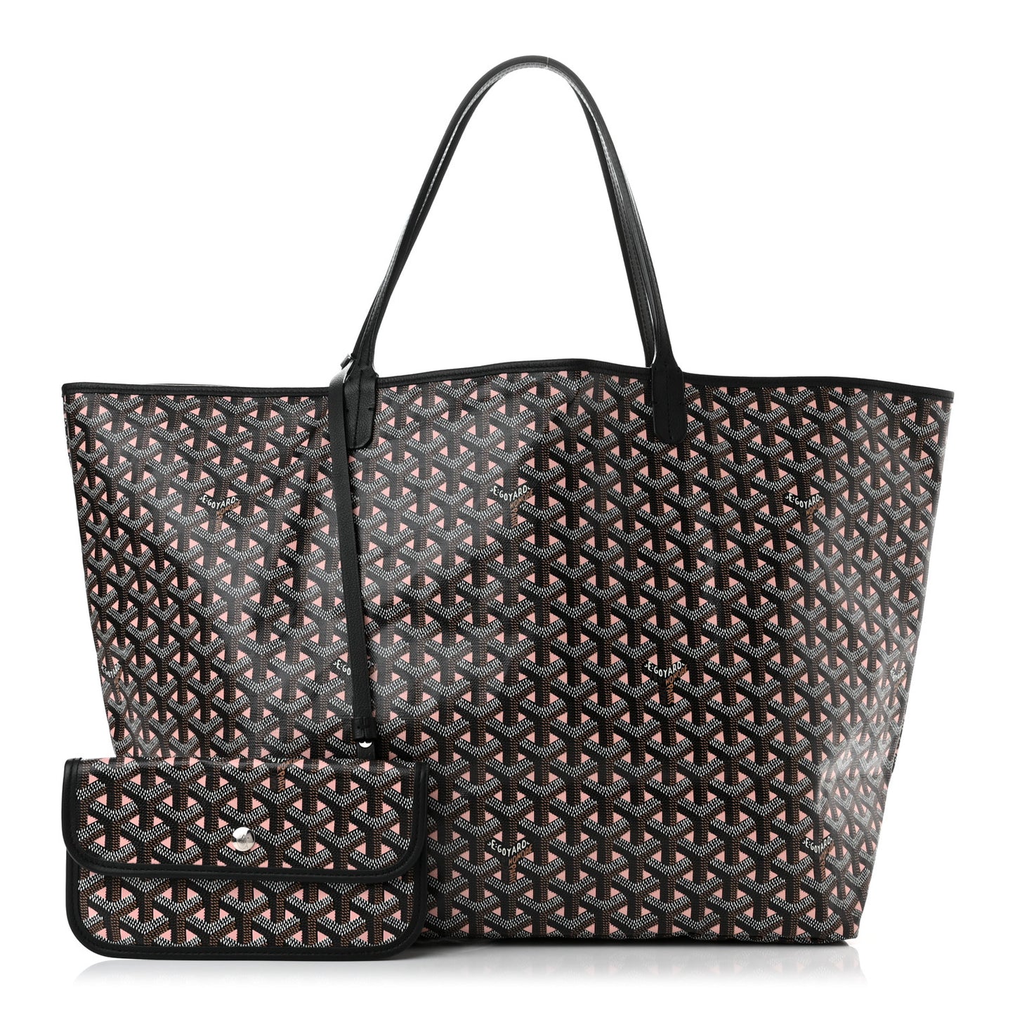 Goyardine Saint Louis Claire Voie GM Black Pink