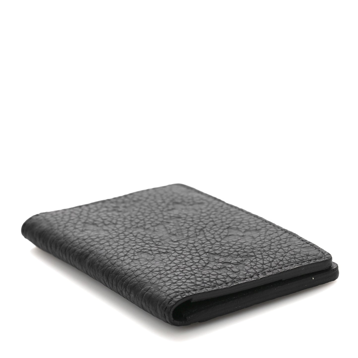 Taurillon Monogram Pocket Organizer Black