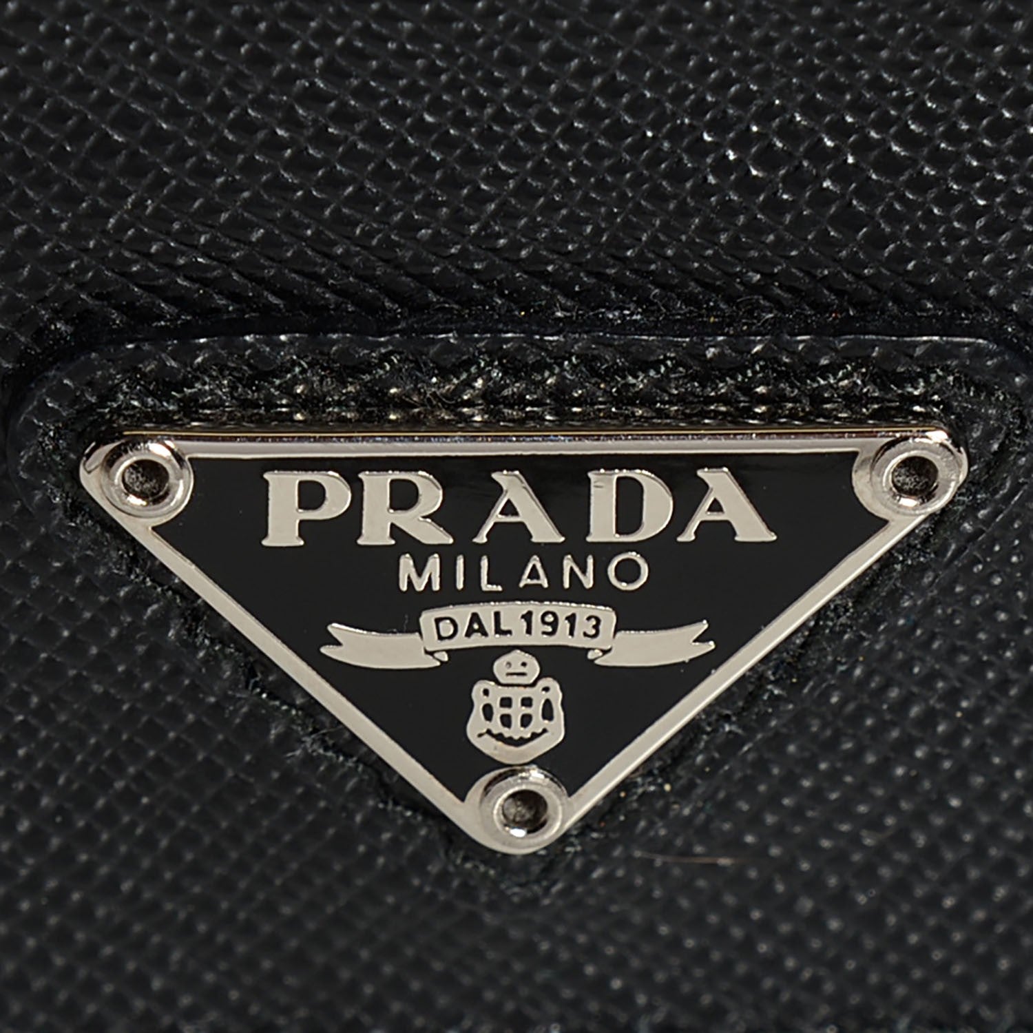 Prada Saffiano Card Case Nero Black 4 of 6