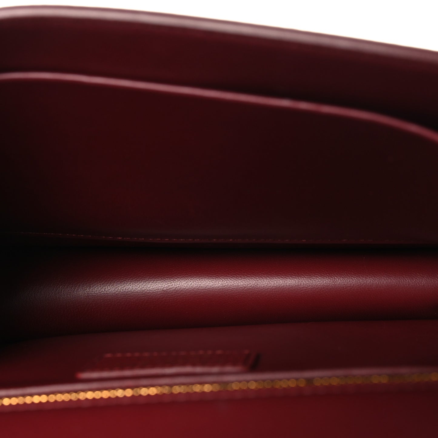 Grained Calfskin 30 Montaigne Flap Bag Red Brick
