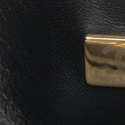 Chanel Lambskin Quilted Small Double Flap Black 9 of 16