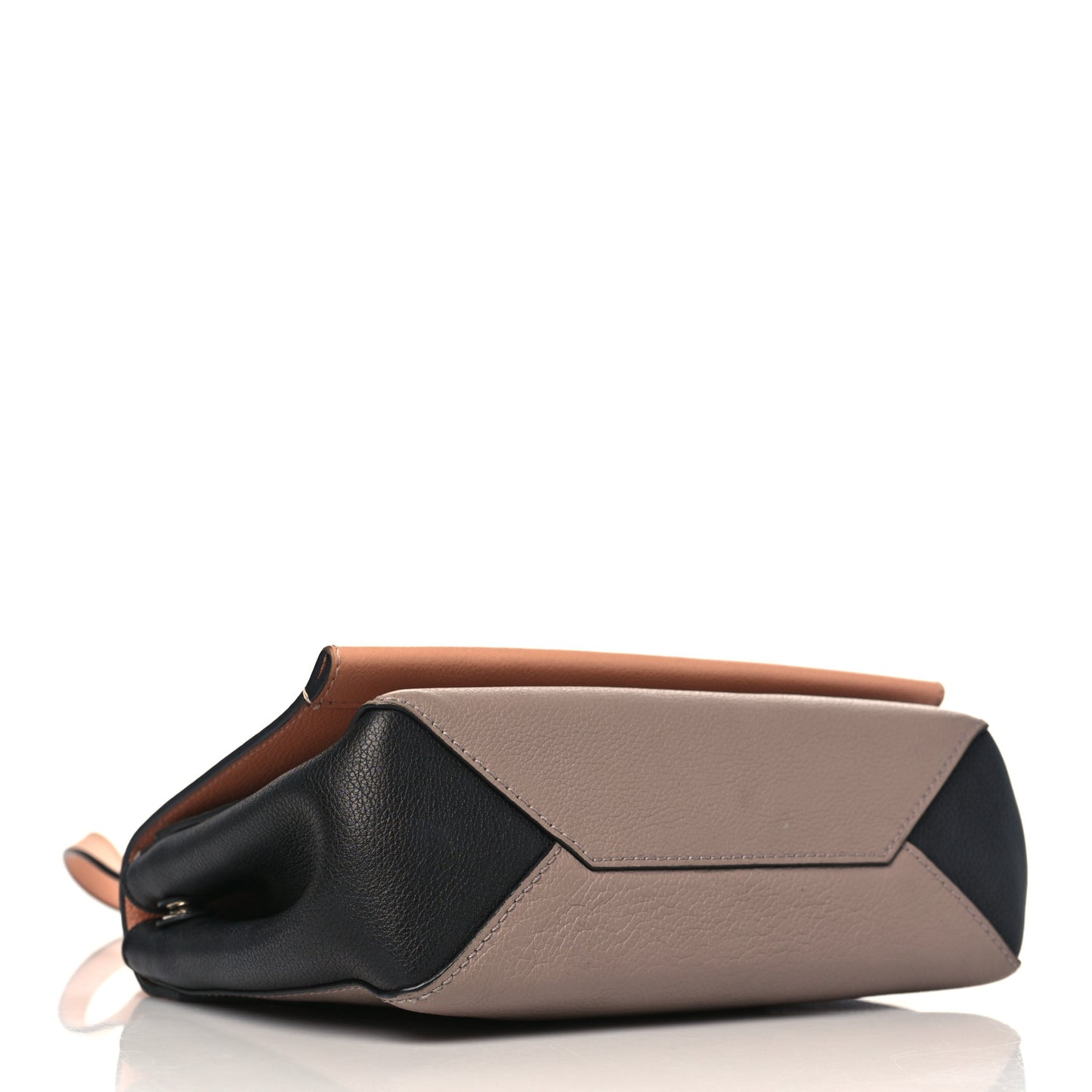Calfskin Lockme II Chain Bag BB Venus Pink Black Magnolia