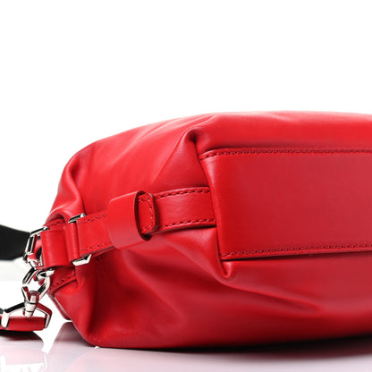 Givenchy Calfskin Micro Nightingale Logo Strap Red 9 of 10