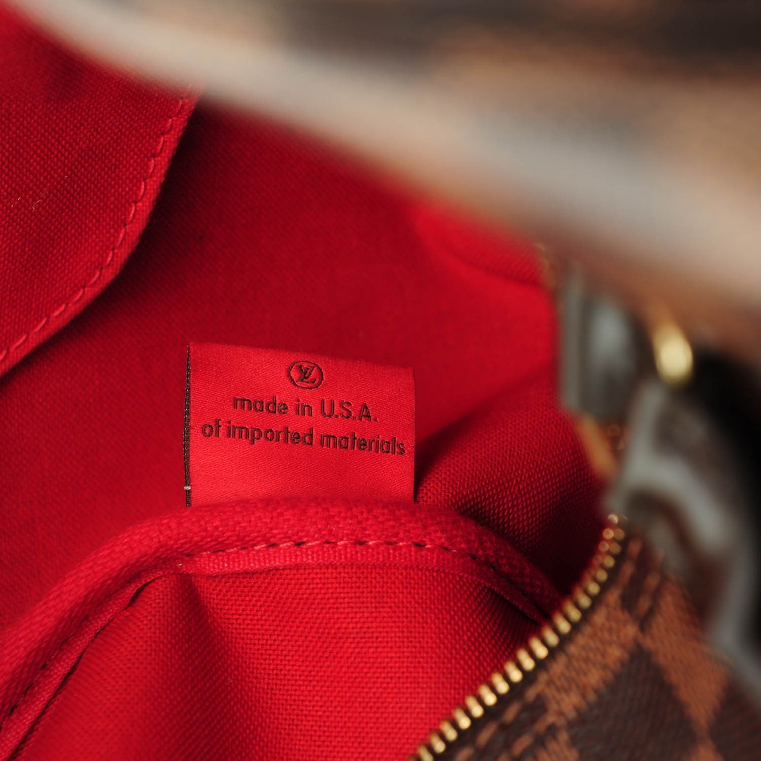 Louis Vuitton Damier Ebene Speedy 35 7 of 8