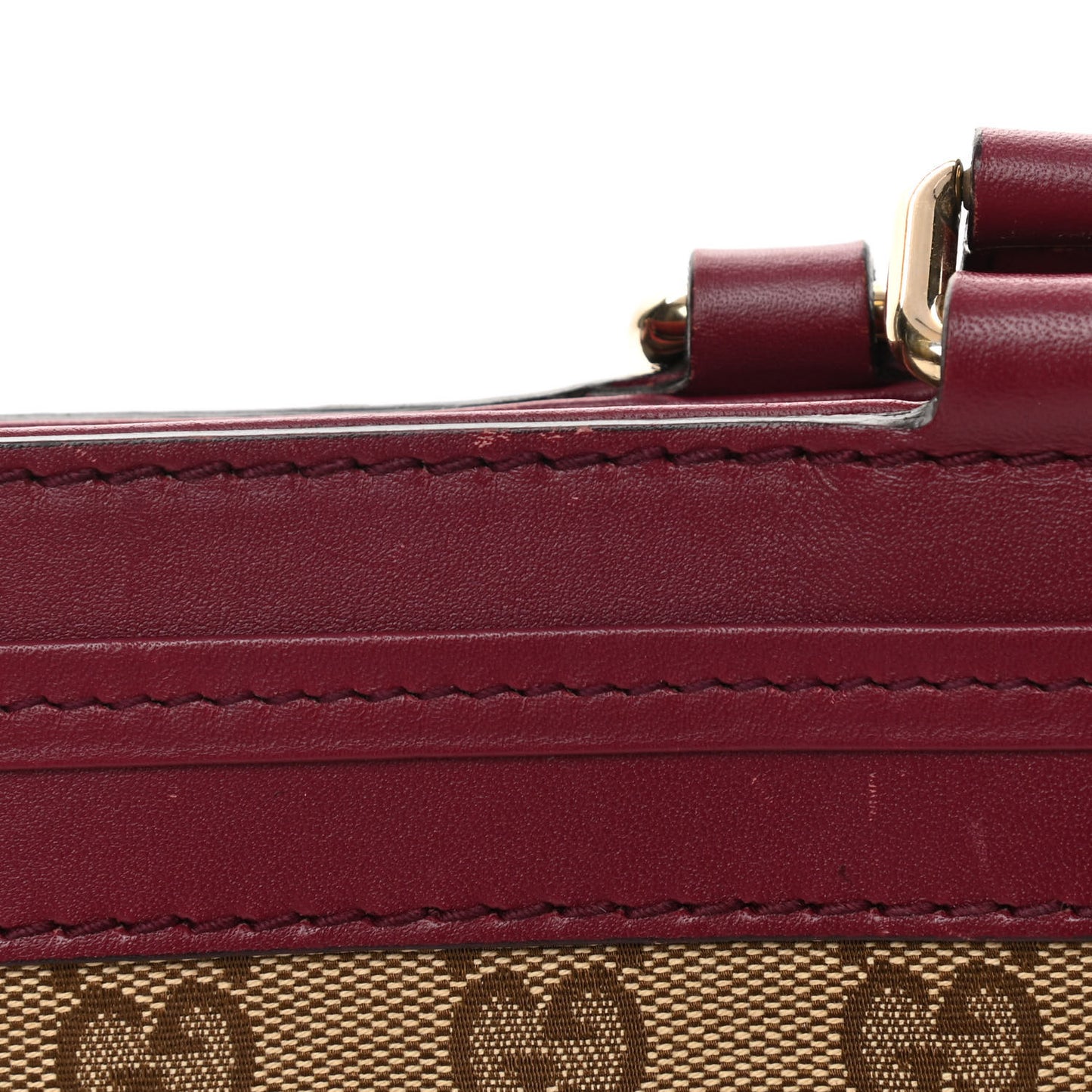 Monogram Web Medium Mayfair Tote Cherry