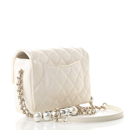 Chanel Lambskin Quilted Small My Precious Flap White 3 of 18