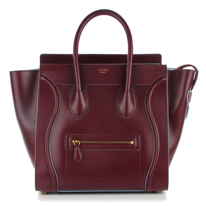 Celine Palmelato Mini Luggage Light Burgundy 1 of 8