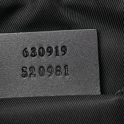 Gucci Canvas Web Slim Belt Bag Black 8 of 15