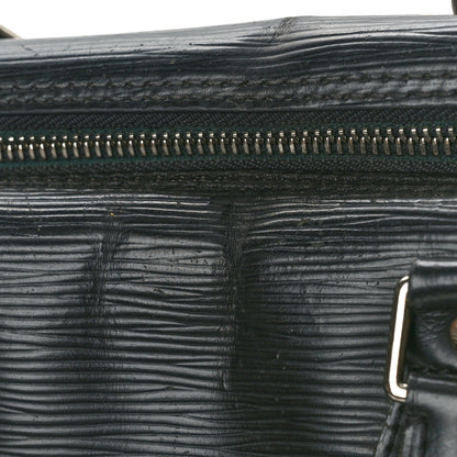 Louis Vuitton Epi Speedy 35 Black 10 of 15