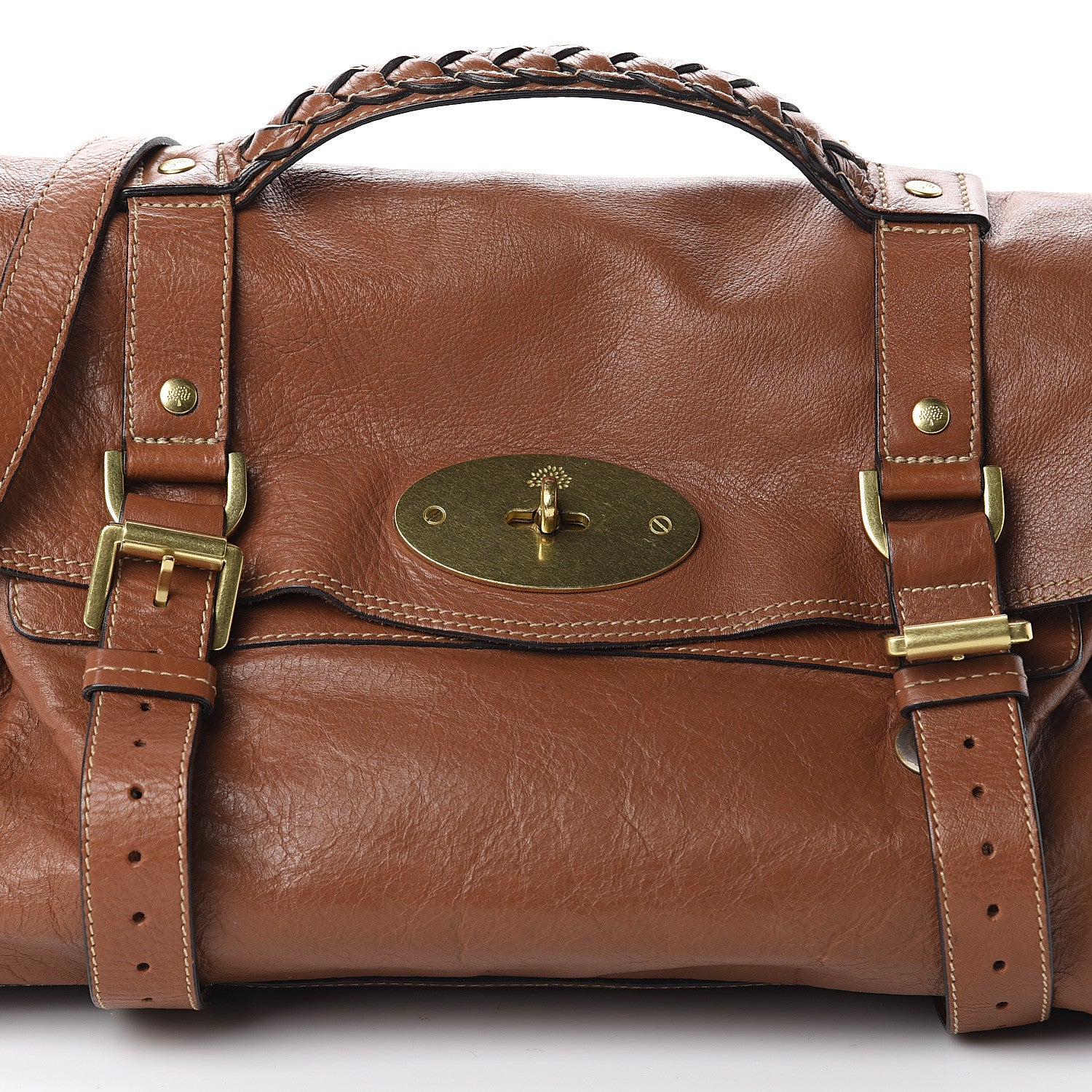 Mulberry Soft Buffalo Medium Alexa Oak 6 of 8