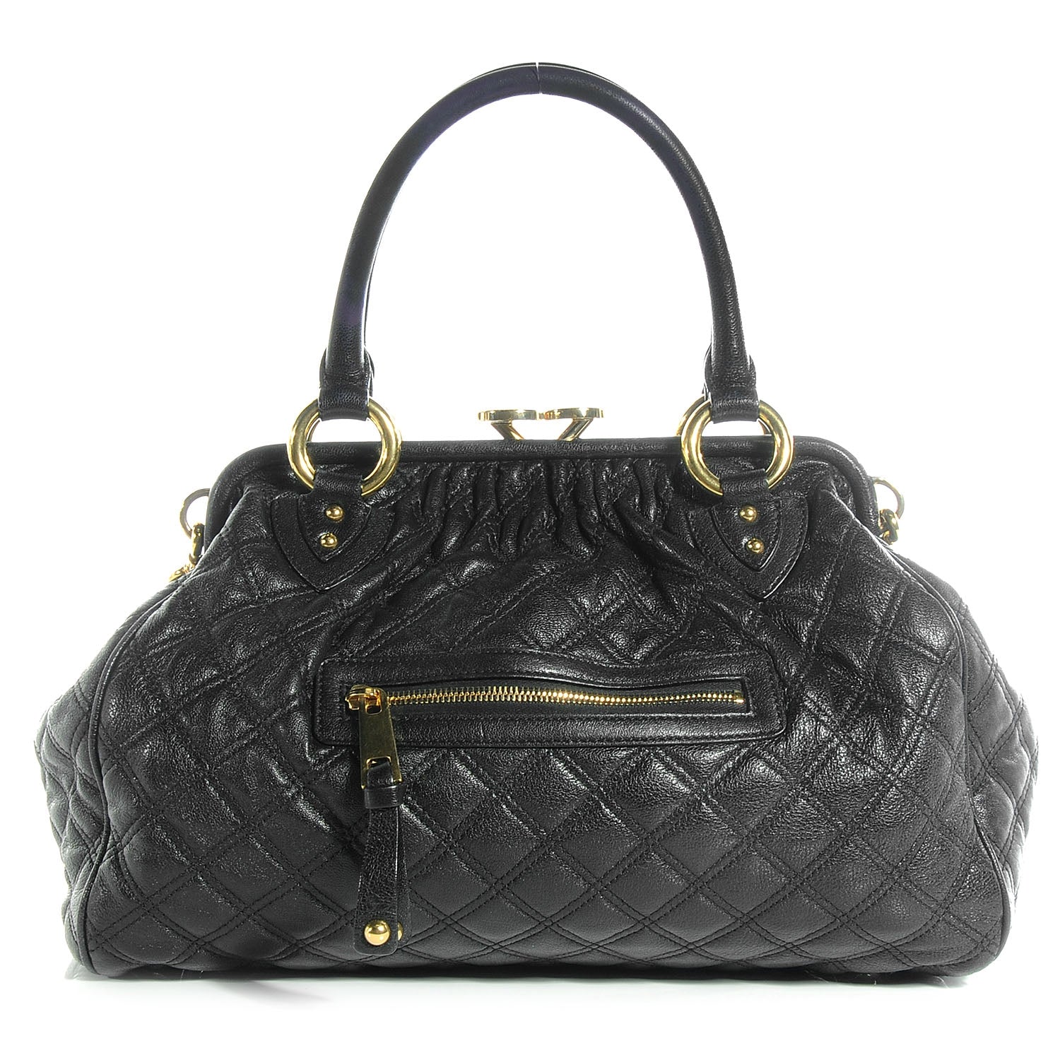 Marc Jacobs Quilted Leather Stam Black 11 of 21
