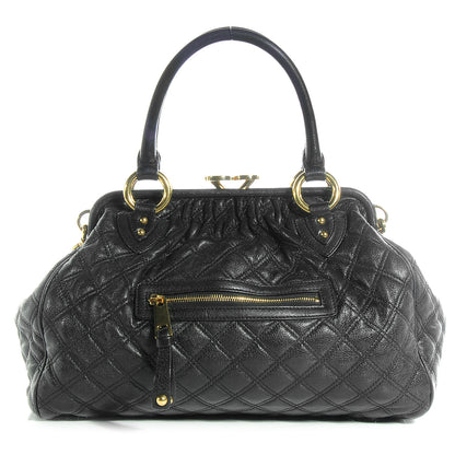 Marc Jacobs Quilted Leather Stam Black 11 of 21