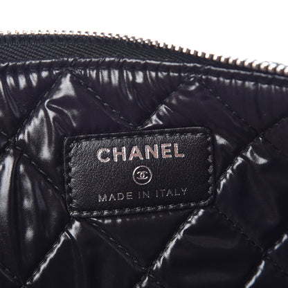 Chanel Canvas Small Deauville Pouch Charcoal 6 of 8