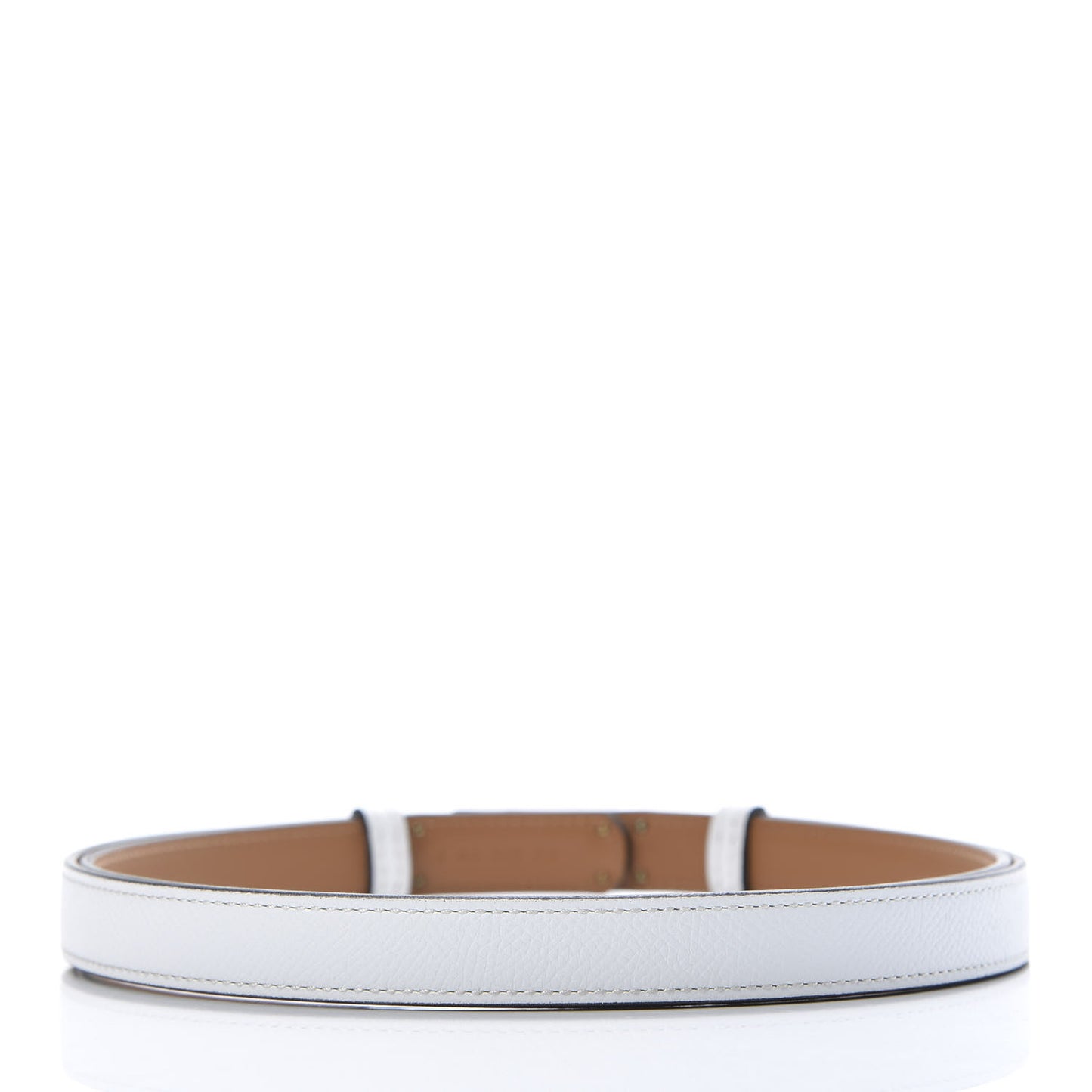 Epsom Kelly Belt White