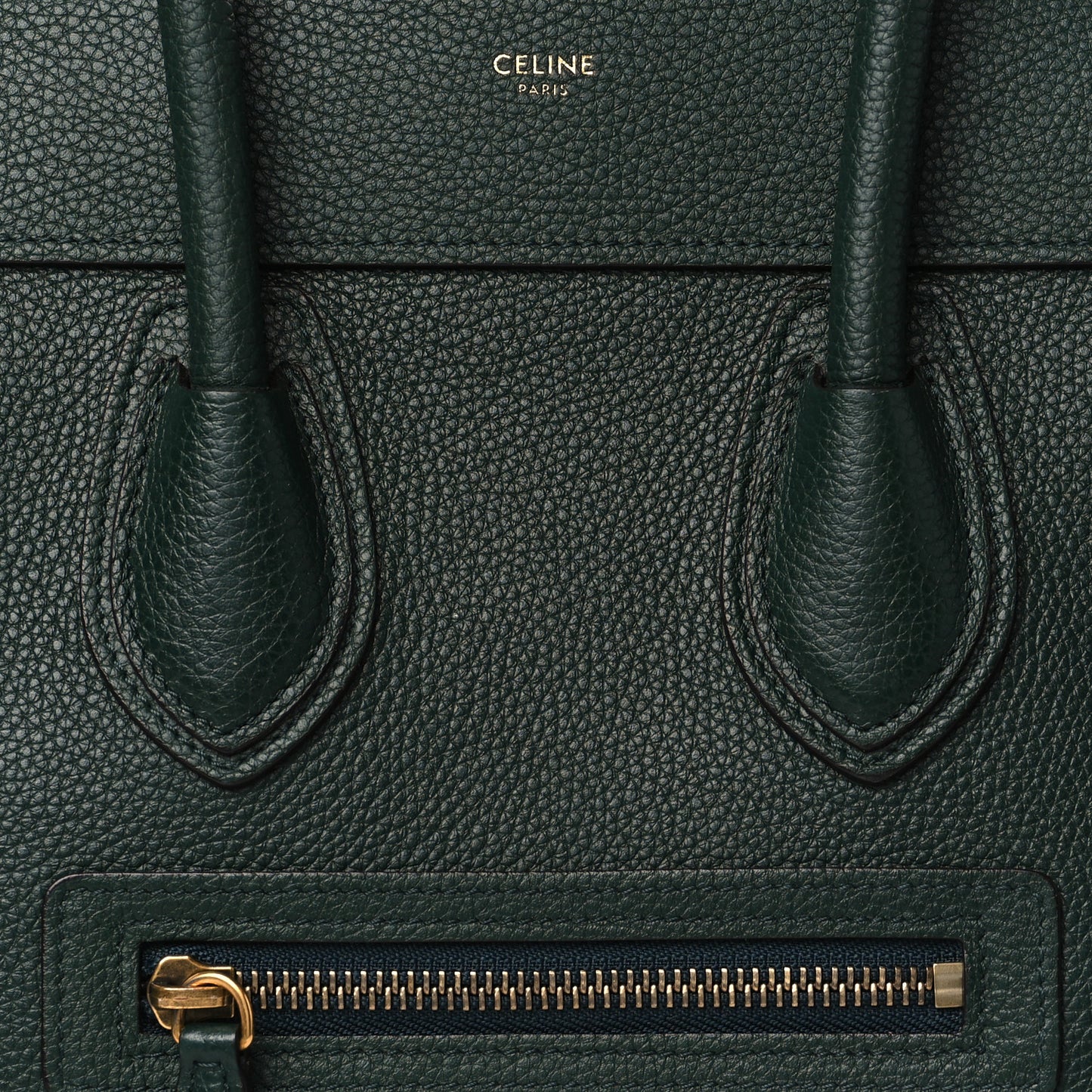 Drummed Calfskin Micro Luggage Amazone