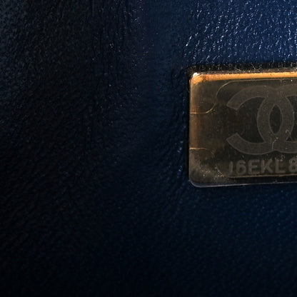 Chanel Caviar Quilted Small Double Flap Blue 7 of 13