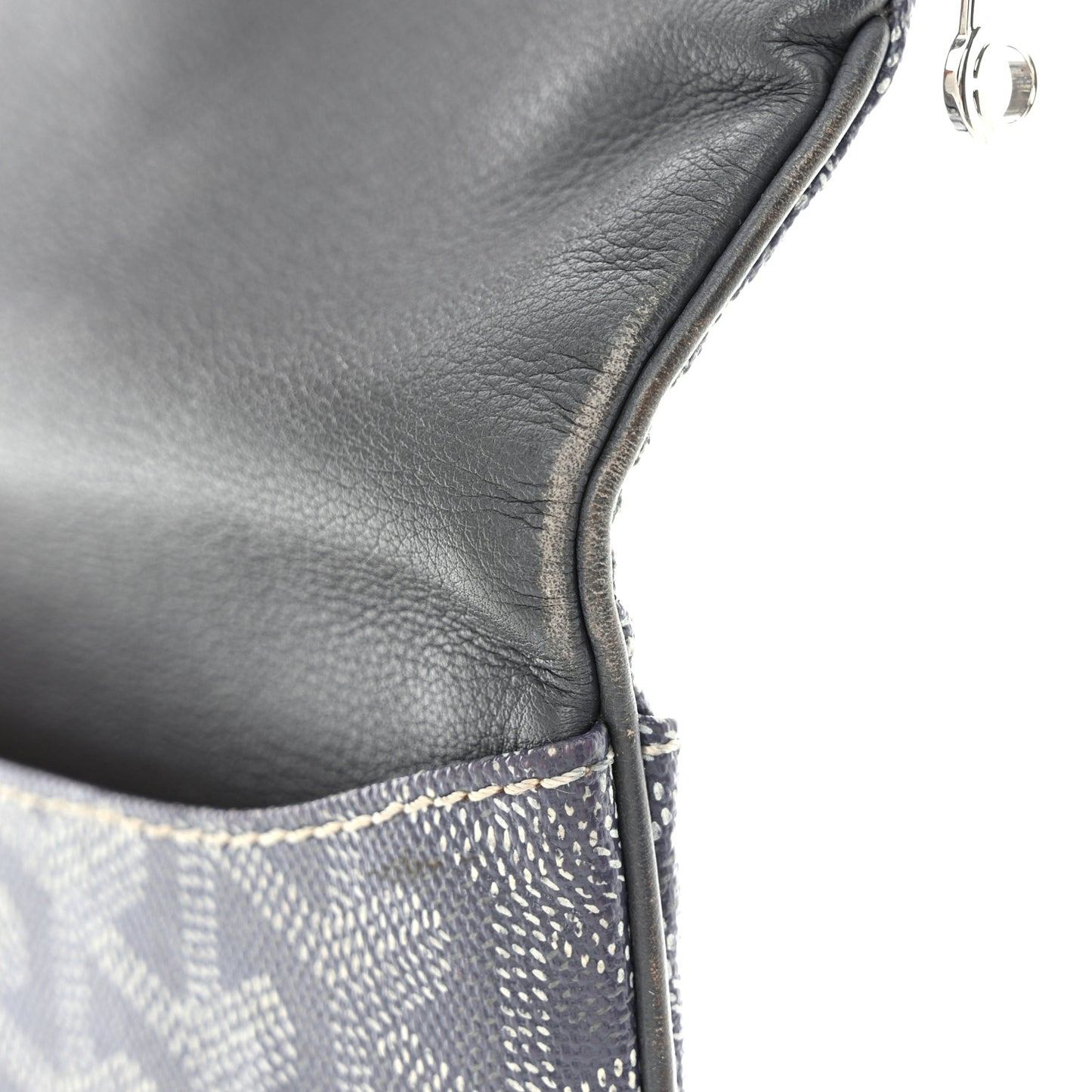 Goyardine Sainte Marie Soft Clutch Grey