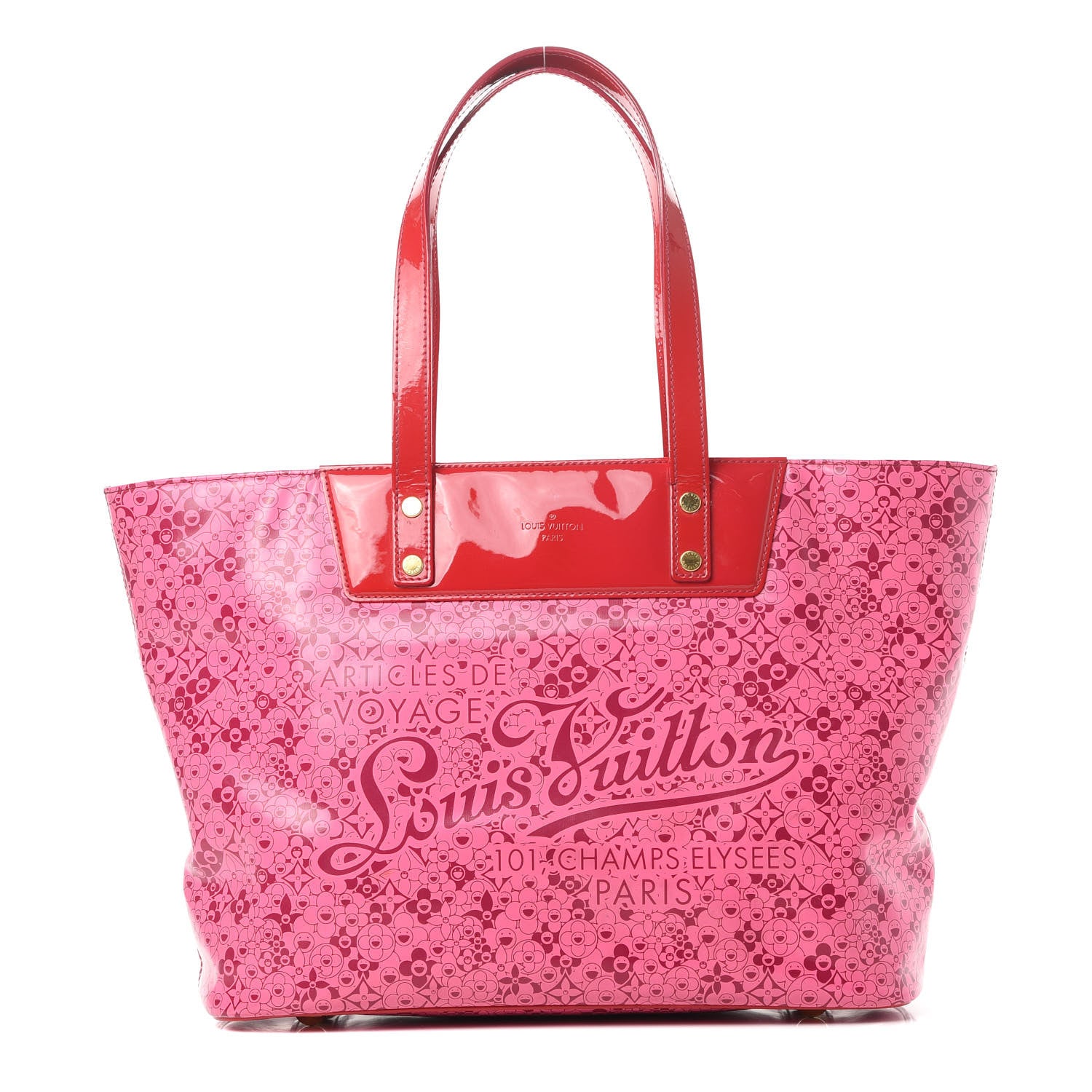 Louis Vuitton Cosmic Blossom PM Tote Bag Rose 1 of 17