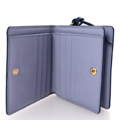 Loewe X HOWL'S MOVING CASTLE Classic Calfskin Magical Sky Compact Zip Wallet Marine 5 of 9