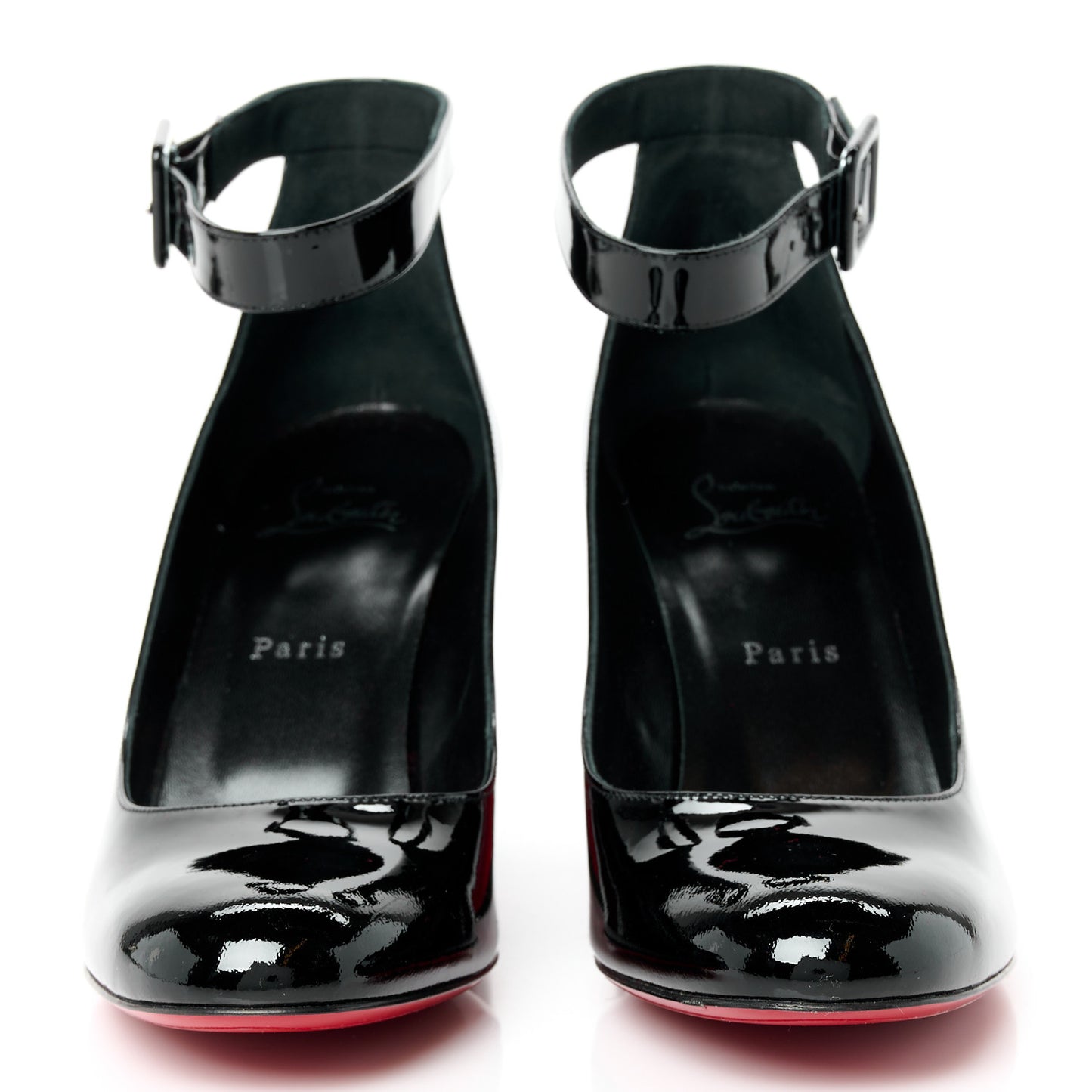 Patent Calfskin So Sab 85 Pumps 39.5 Black