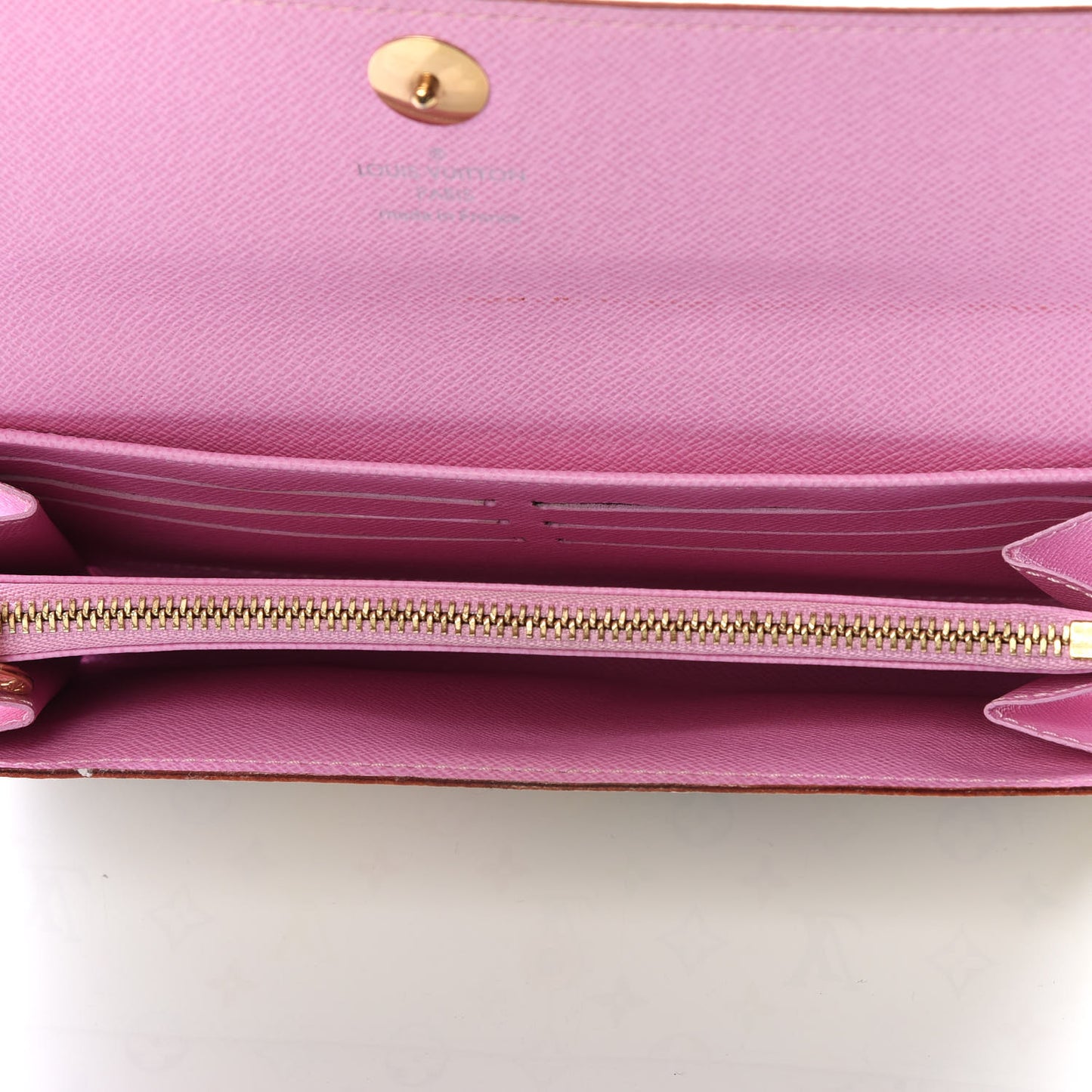 Monogram Multicolor Sarah Wallet White Litchi