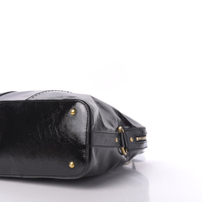 Saint Laurent Patent Oversized Muse Black 7 of 10