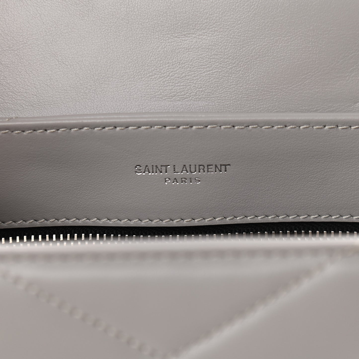 Calfskin Y Quilted Monogram Toy Loulou Satchel Granite