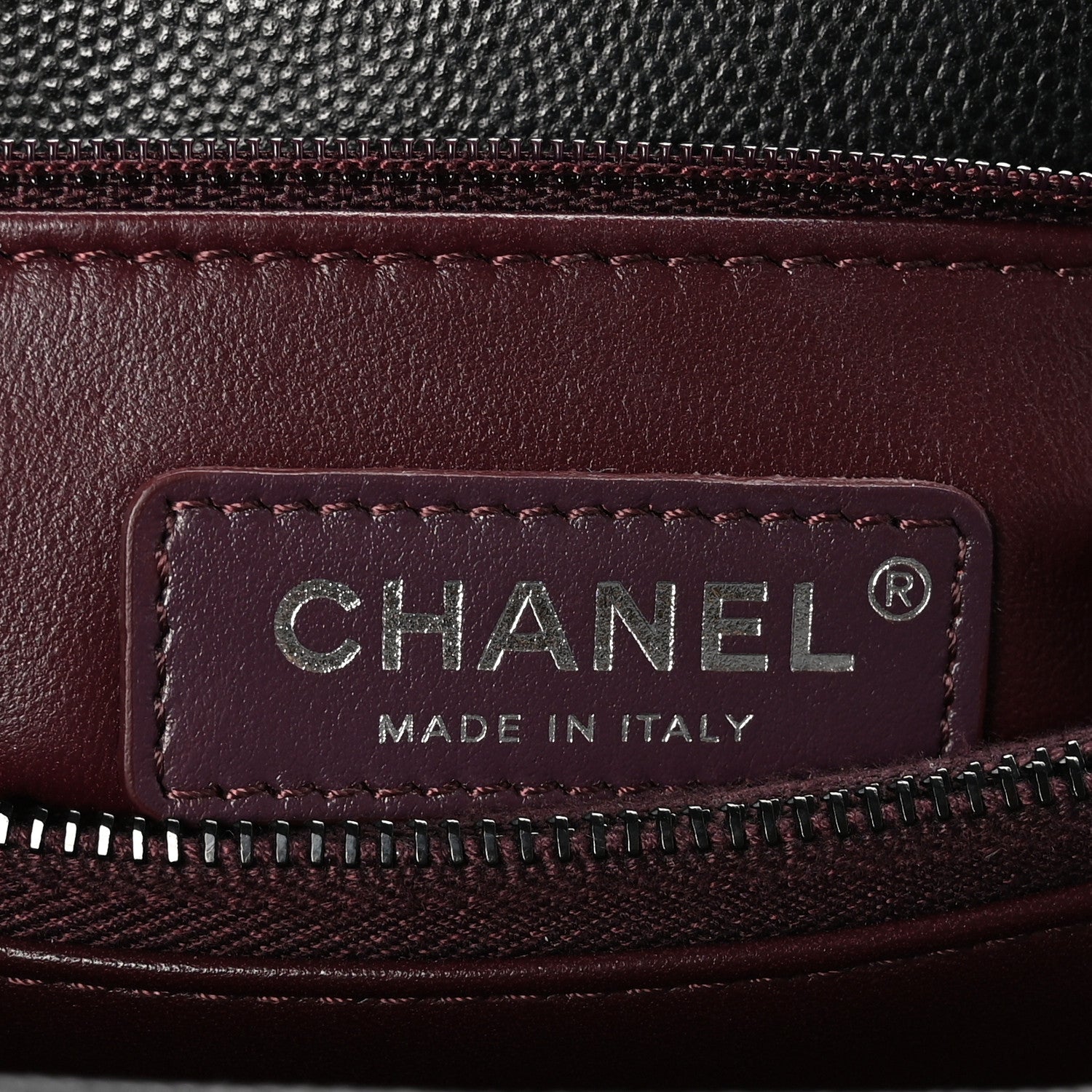 Chanel Caviar Chevron Quilted Small Coco Handle Flap So Black 6 of 10