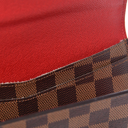 Louis Vuitton Damier Ebene Josephine Wallet Red 9 of 17