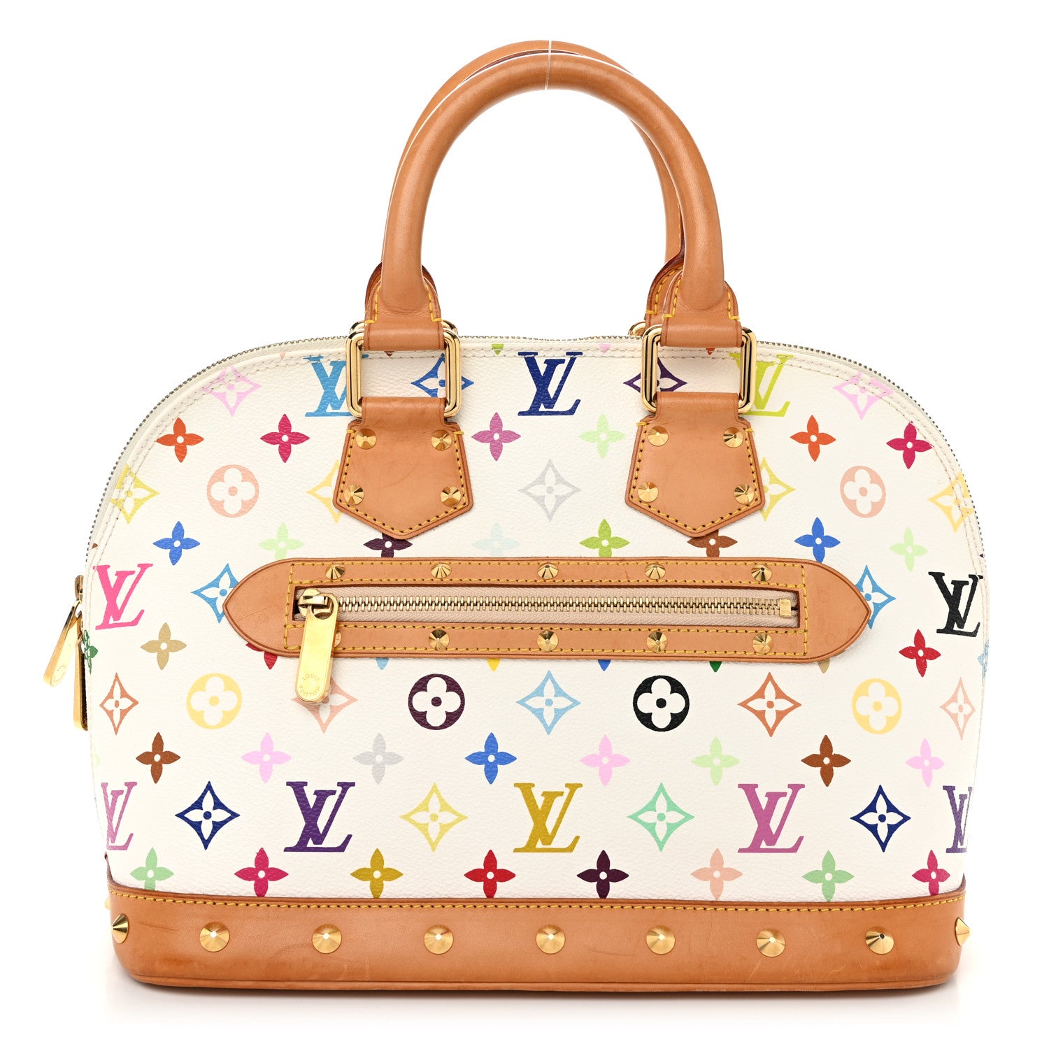 Louis Vuitton Monogram Multicolor Alma White 1 of 11
