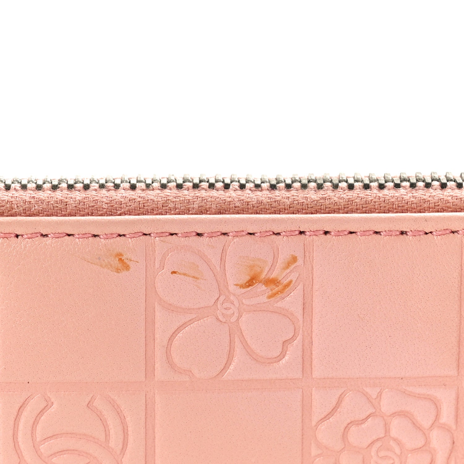 Chanel Lambskin Precious Symbols Pochette Pink 4 of 9