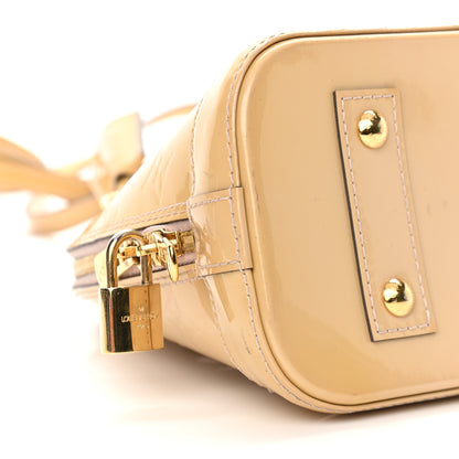 Louis Vuitton Vernis Alma BB Rose Angelique 8 of 11