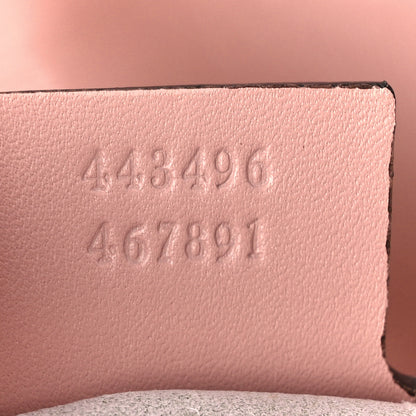 Gucci Calfskin Matelasse Medium GG Marmont Shoulder Bag Perfect Pink 7 of 11