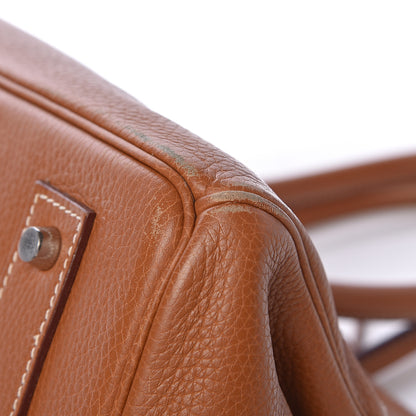 Hermes Taurillon Clemence JPG Birkin 42 Gold 14 of 14