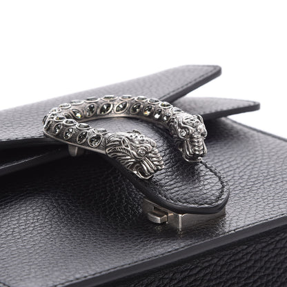 Gucci Calfskin Mini Dionysus Shoulder Bag Black 8 of 10