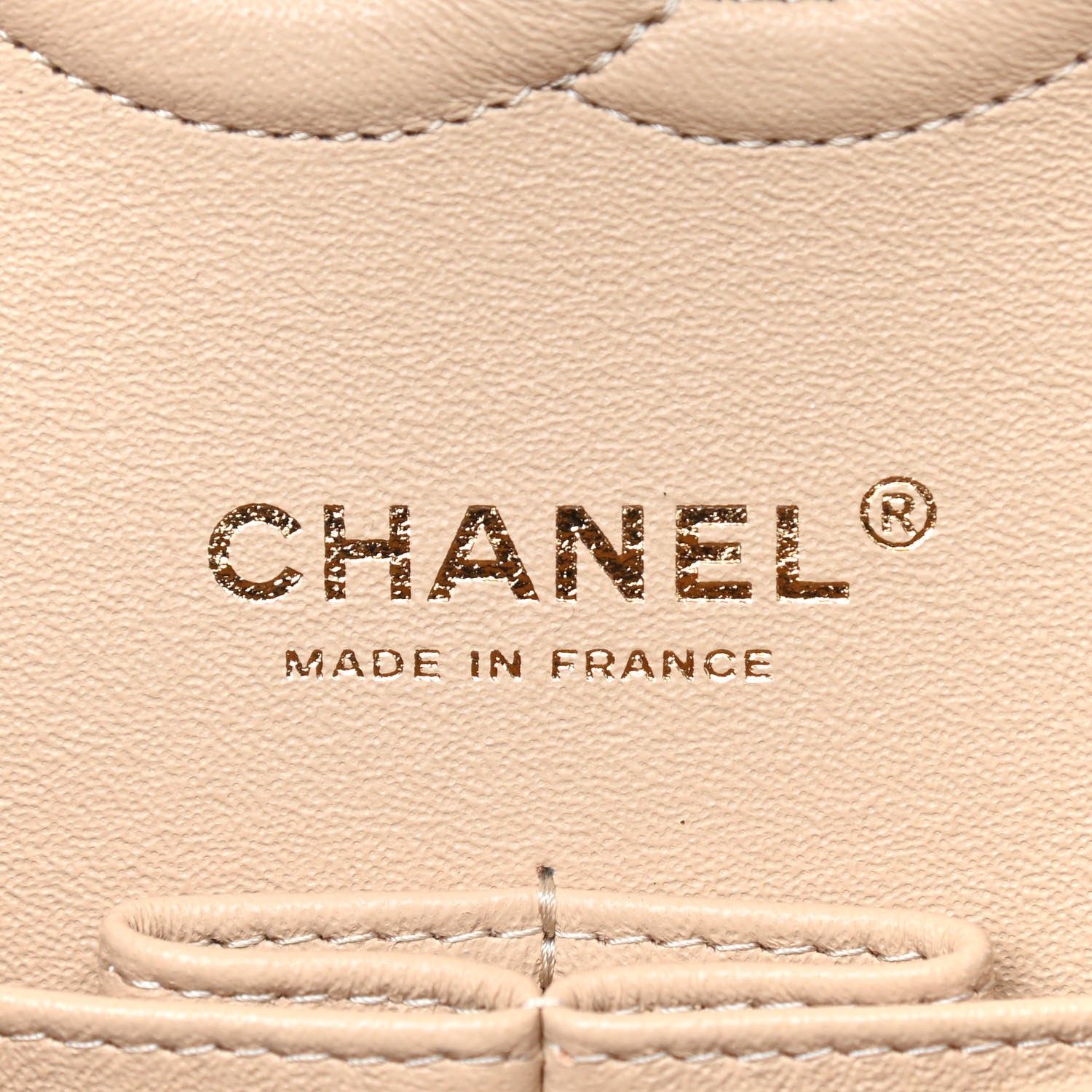 Chanel Caviar Quilted Small Double Flap Beige 6 of 9