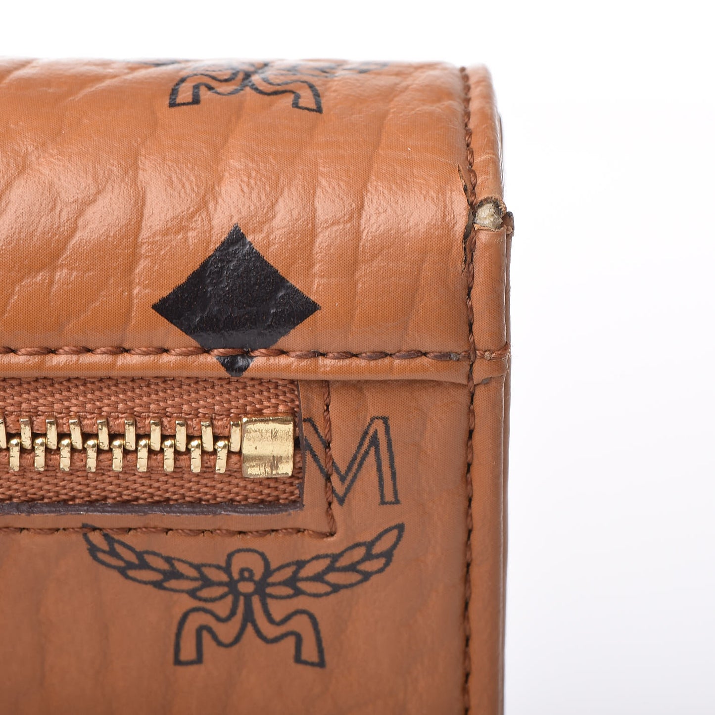Visetos Heritage Continental Flap Wallet Cognac