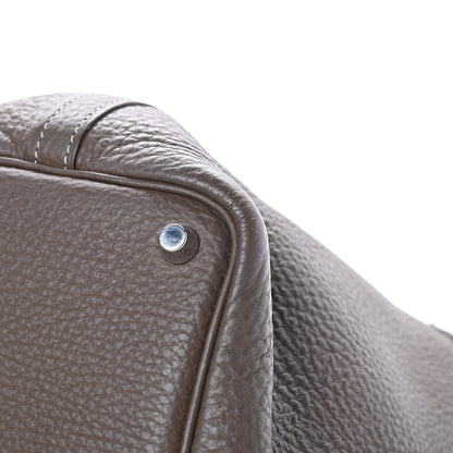 Hermes Taurillon Clemence Picotin Lock 18 PM Etoupe 12 of 13