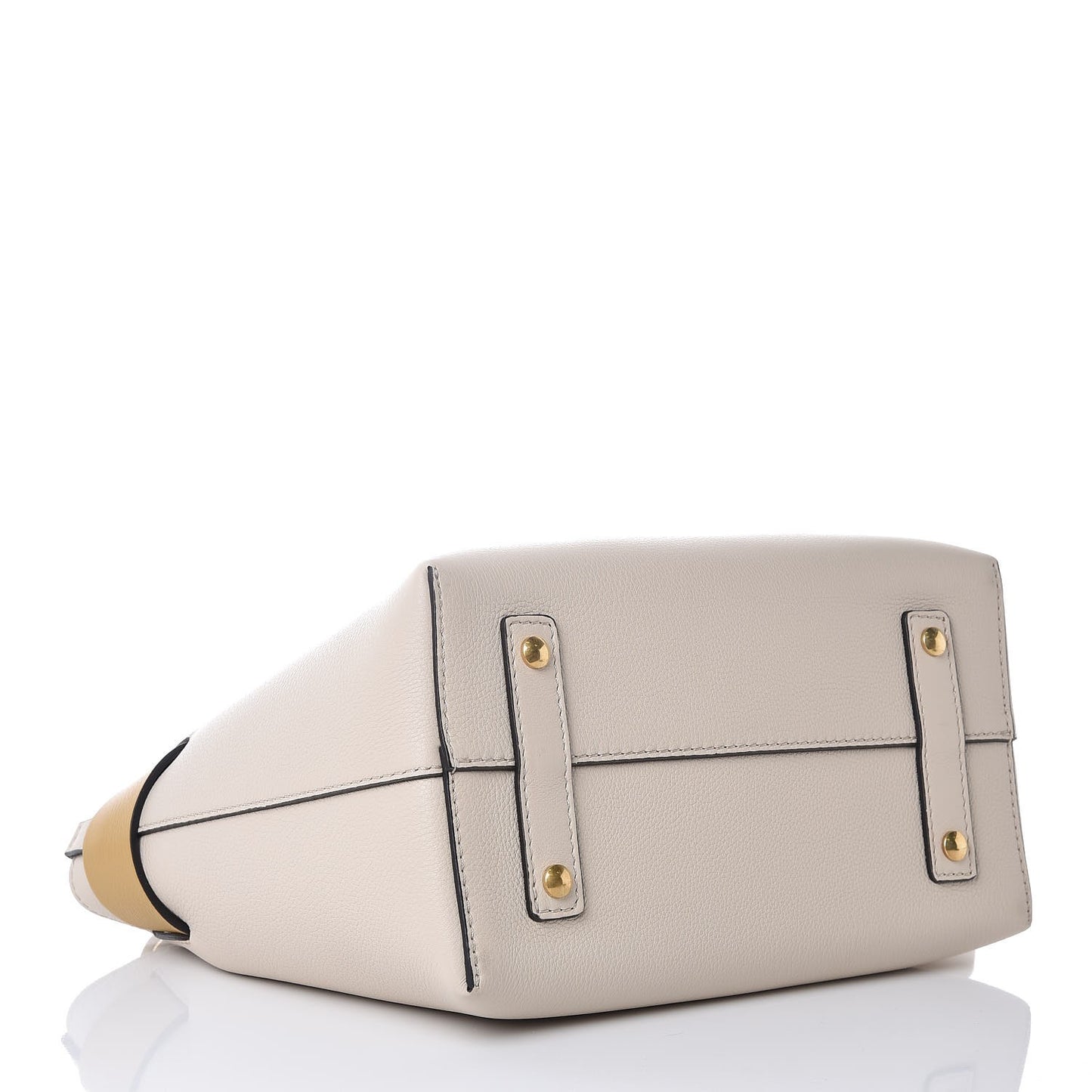 Soft Grain Calfskin Small Belt Bag Limestone Yellow