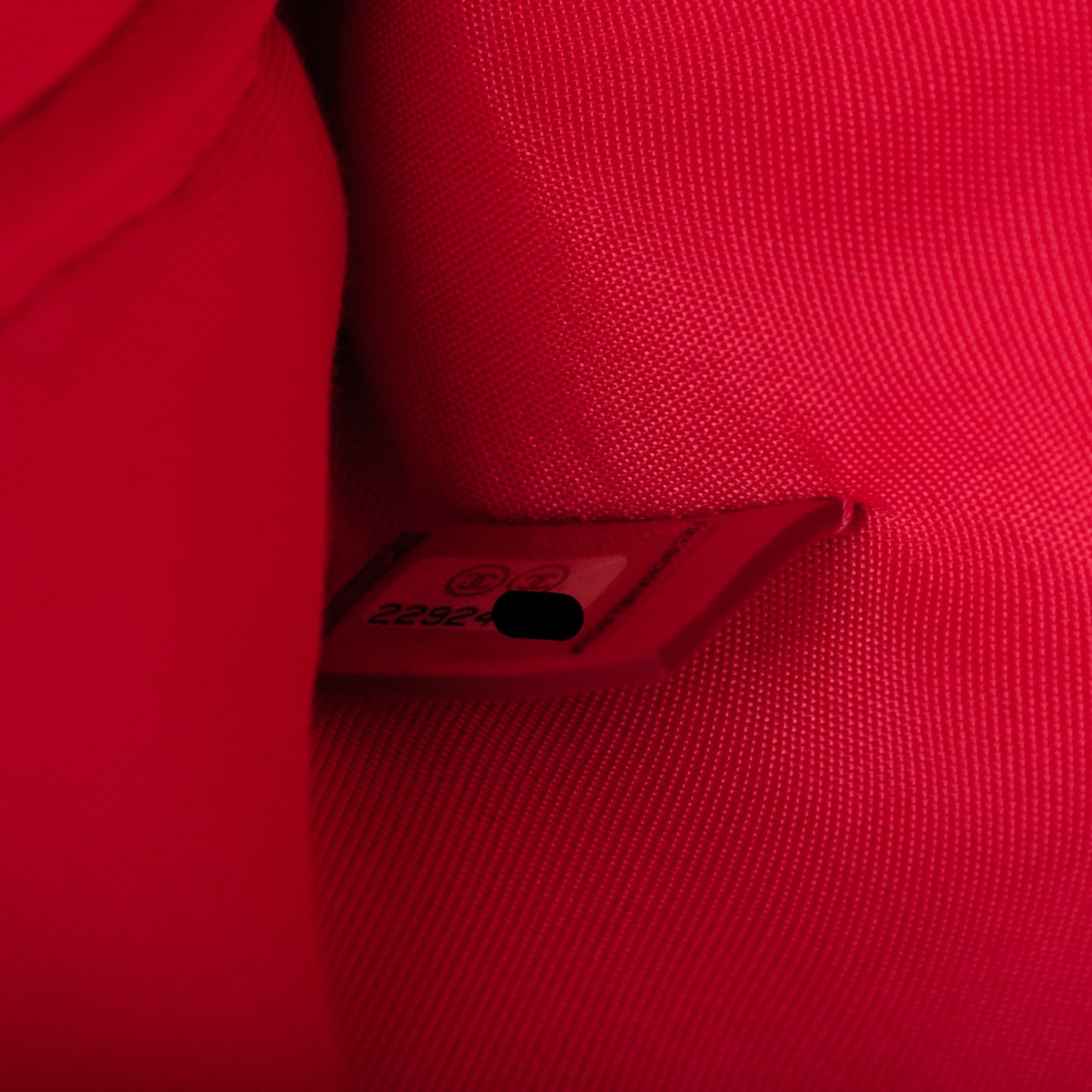 Lambskin Quilted Medium Pouch Fuchsia