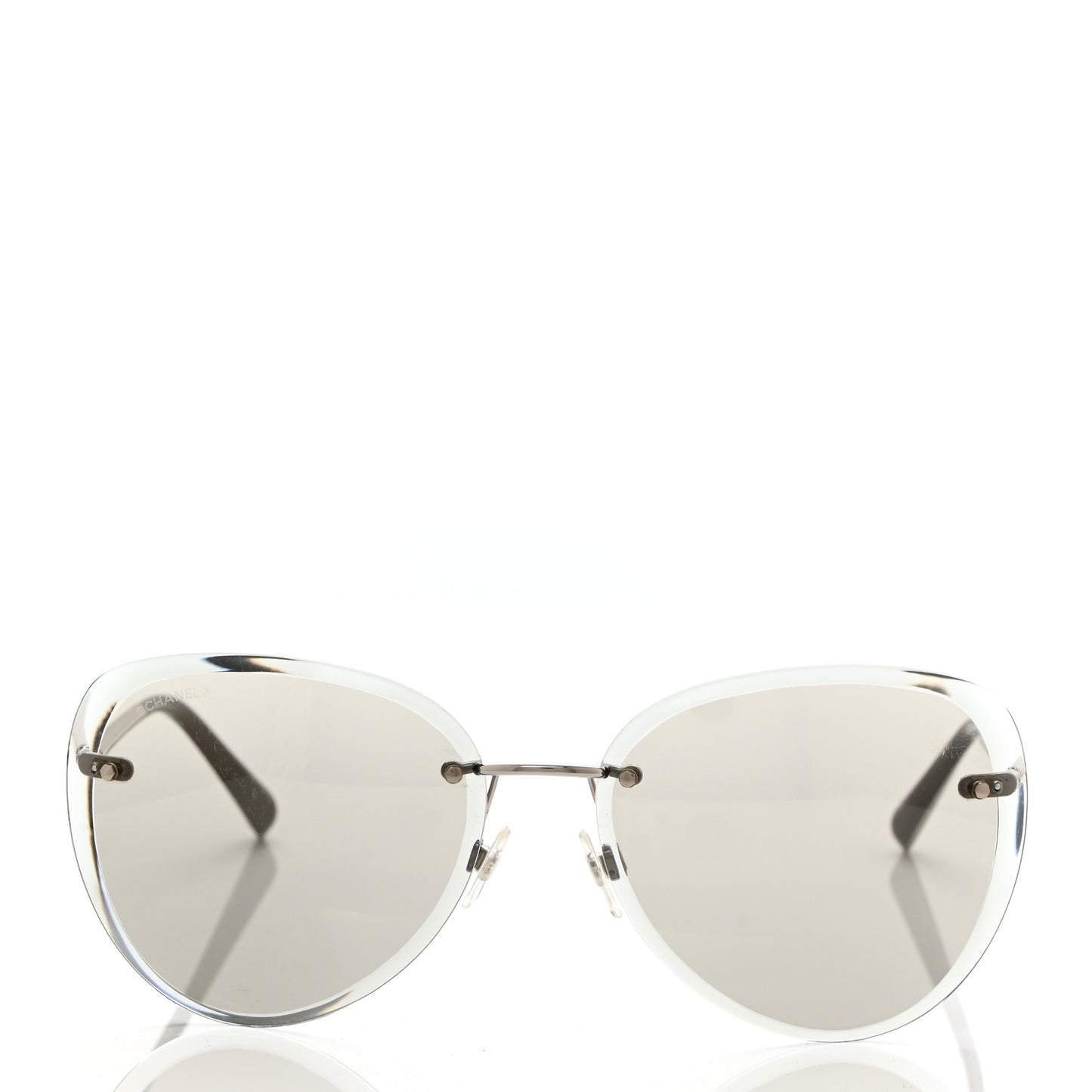 Metal Pilot Sunglasses 4239 Silver